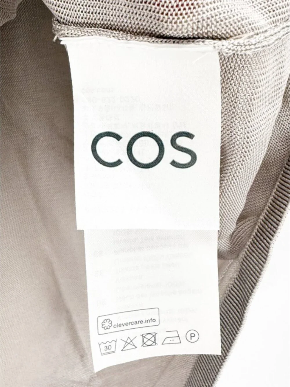 COS // Taupe Semi Sheer Sleeveless Knit Top - Picture 7 of 12